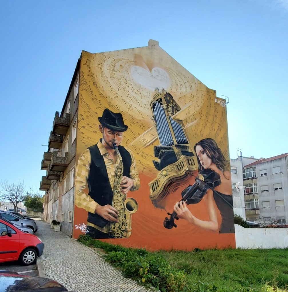 mural in Portugal